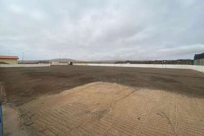 Urban plot in El Matorral, Puerto del Rosario, Las Palmas, Fuerteventura. 