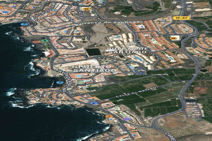 Grundstück/Finca zu verkaufen in Puerto Santiago, Santiago del Teide, Santa Cruz de Tenerife, Tenerife. 